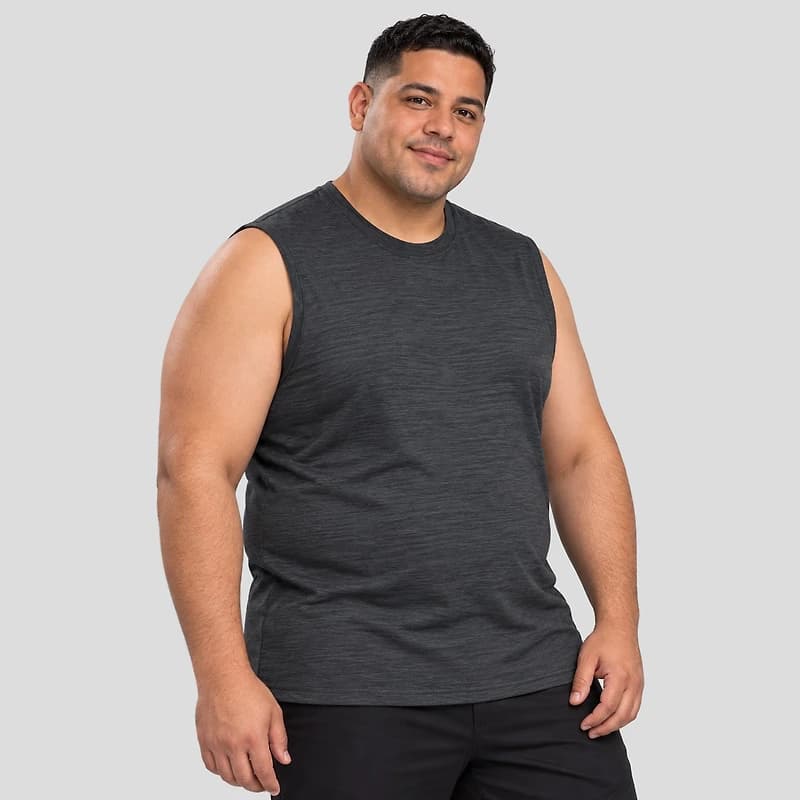 Champions Unlimited Marled Muscle Plus T-shirts