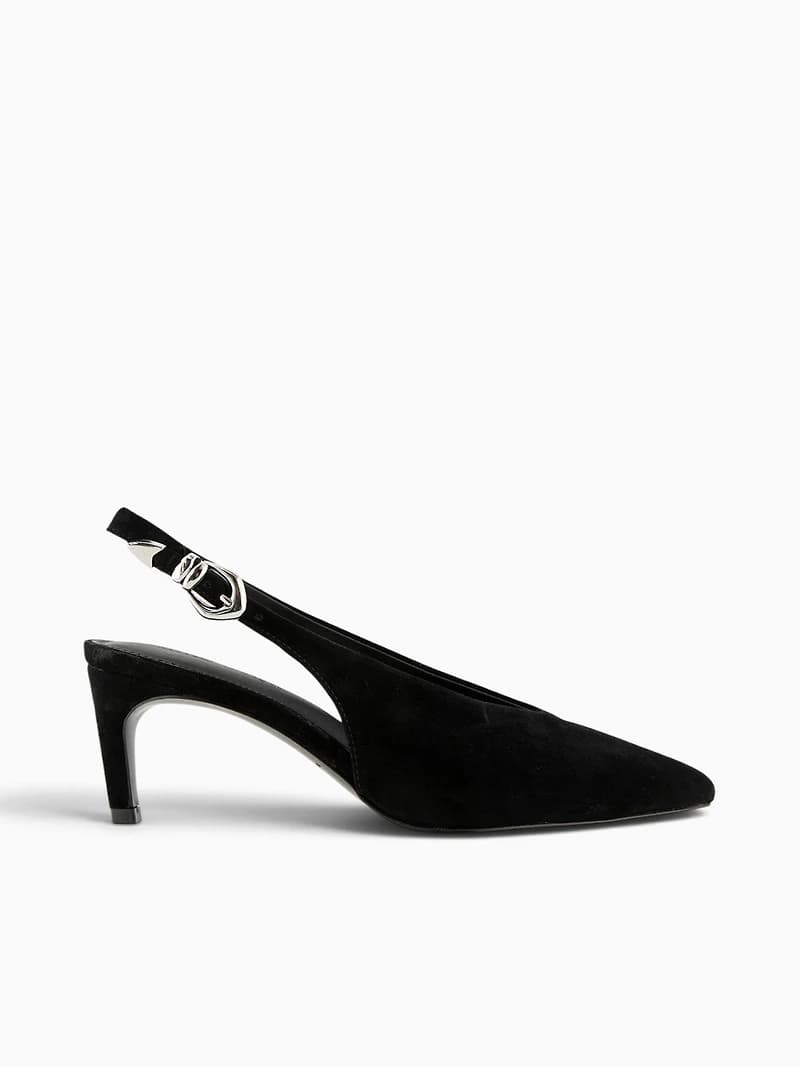 Lucia Black Suede
