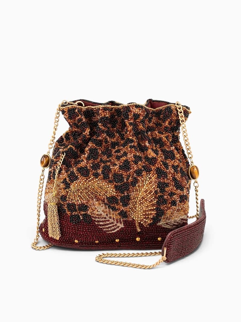 A Little Wild Shoulder Bag Brown Multi
