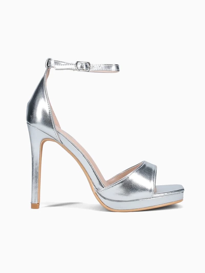 Blaire Silver Metallic