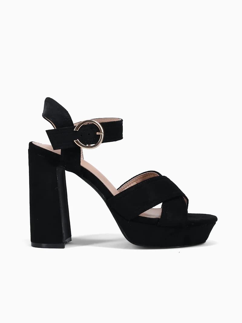Chany Black Suede