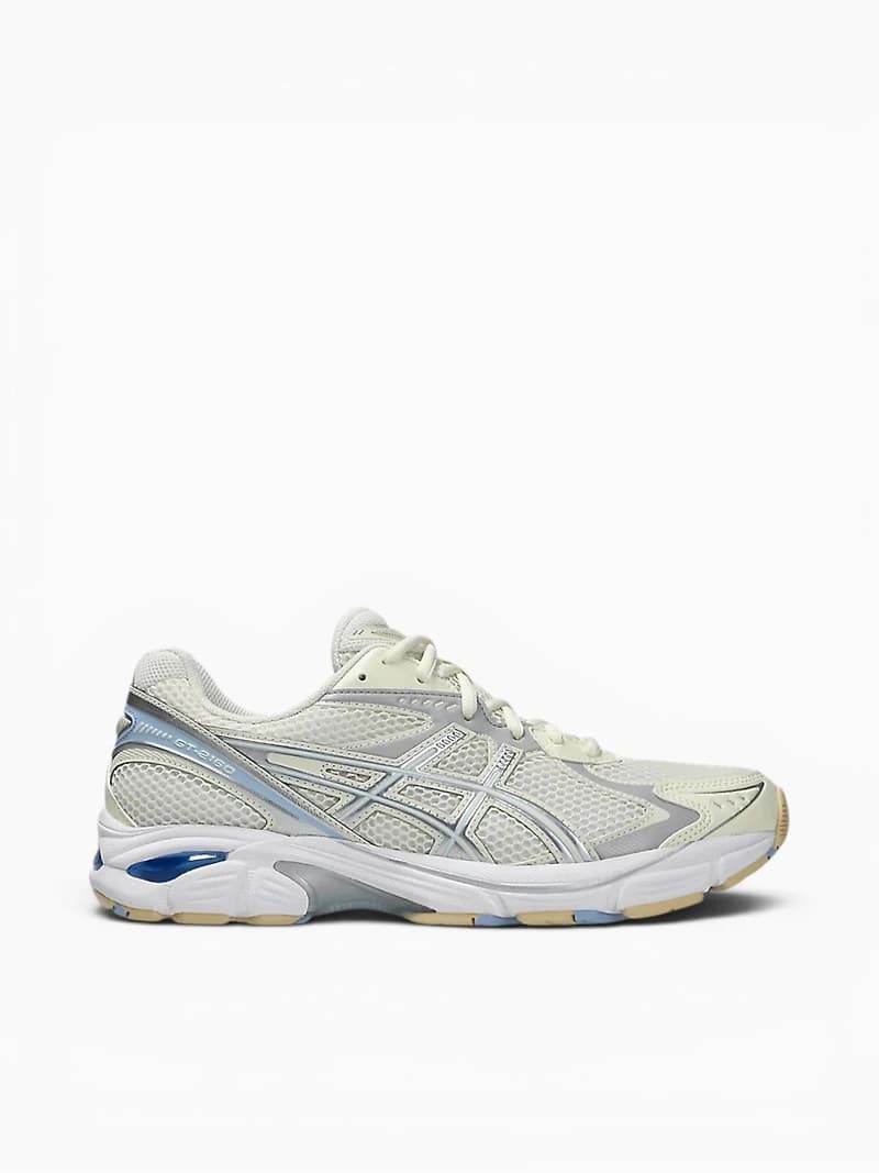 Gt2160 Ivory Silver leather Mesh