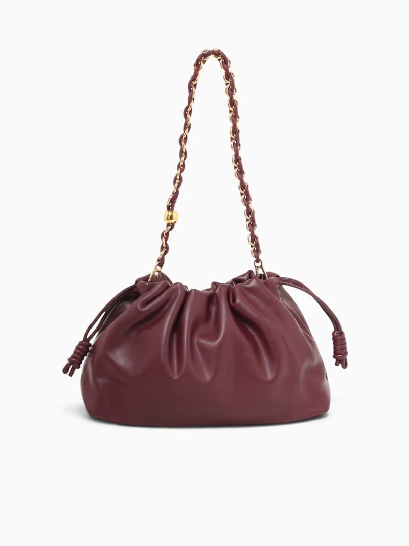 Madrid Shoulder Bag Wine