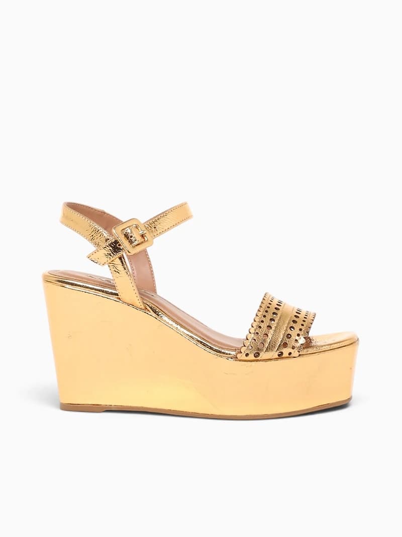 Fariana Ouro Metal Bala Leather