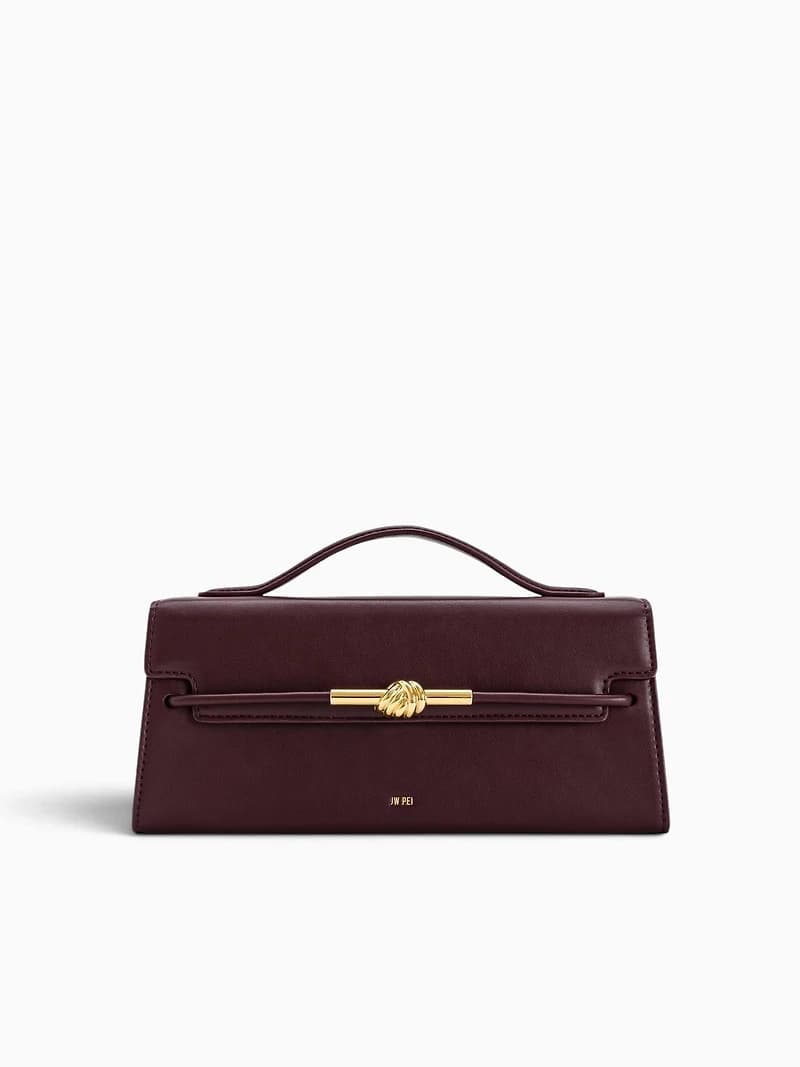 Lena Top Handle Deep Claret