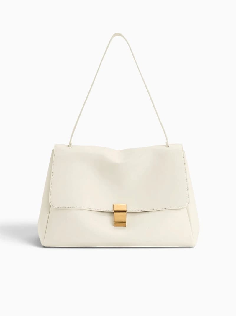 Hilary Shoulder Bag White