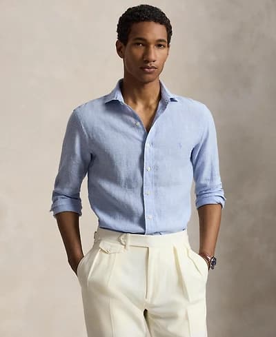 Polo Ralph Lauren Men's Classic-Fit Linen Shirt